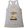 alaska is calling and i must go Racerback Tank
