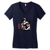 god warrior Women's V-Neck T-Shirt