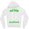 tyler durden will save us all fight club anarchist Zipper Hoodie