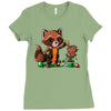 rocket around the Ladies Fitted T-Shirt