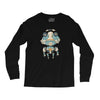 grumpy robot Long Sleeve Shirts