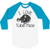 love tube mice 3/4 Sleeve Shirt