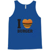 i love burger Tank Top