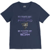 vater und sohn 6 V-Neck Tee