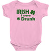 irish i were drunk Baby Bodysuit