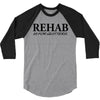 funny t shirt rehab is for quitters rude tee offensive shirt 3/4 Sleeve Shirt