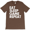 eat sleep game repeat T-Shirt