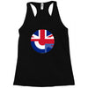 mod union jack, ideal gift, birthday present Racerback Tank