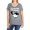 5 Percent Unicorn 95 Percent Ninja Ladies Curvy T-Shirt