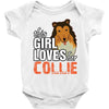 This Girl Loves Her Collie Baby Onesie