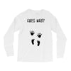 Guess What Baby Inside Pregnancy Announcement Long Sleeve Shirts
