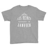 les reines naissent en janvier Youth Tee