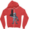 time traveling cyborg Zipper Hoodie
