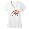 Rainbow Baby Women's V-Neck T-Shirt