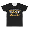 I Love Someone with Childhood Cancer to the Moon and Back to Infinity All Over Men's T-shirt