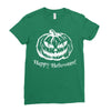happy halloween 3 Ladies Fitted T-Shirt