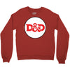 black red Crewneck Sweatshirt