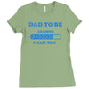 dad to be funny Ladies Fitted T-Shirt