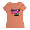 arkanoid retro game, ideal gift or birthday present. Women's Triblend Scoop T-shirt