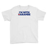 i am with harambe Youth Tee