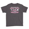 I Love Someone with Breast Cancer to The Moon and Back to Infinity Youth Tee