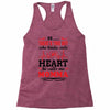 There's This Boy Who Stole My Heart He Calls Me Momma Racerback Tank