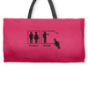 problem solved funny t shirt marriage wife beer s 3xl Weekender Totes
