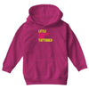 little boobed and tattoed Youth Hoodie