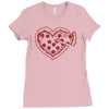 pizza my heart Ladies Fitted T-Shirt