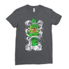 smoking Ladies Fitted T-Shirt
