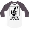 party pooper 3/4 Sleeve Shirt
