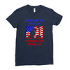 we stand for the flag Ladies Fitted T-Shirt