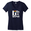 Love Wins Women's V-Neck T-Shirt