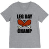 leg day V-Neck Tee