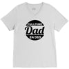 fulltime dad V-Neck Tee