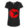 evangelion Maternity Scoop Neck T-shirt