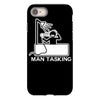 man tasking iPhone 8