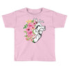 Heart And Flowers Toddler T-shirt