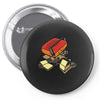 record eater Pin-back button