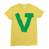 couple v Ladies Fitted T-Shirt