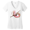 ghost leviathan Women's V-Neck T-Shirt
