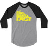 going downhill fast cycling 3/4 Sleeve Shirt