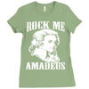 mozart tribute Ladies Fitted T-Shirt