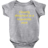 cleverly disqused as a respon Baby Bodysuit