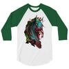 zombie horse new 3/4 Sleeve Shirt
