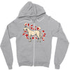 unicorn meat Zipper Hoodie
