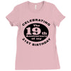 Funny 40th Birthday Ladies Fitted T-Shirt