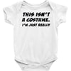 tee top joke costume rude slogan Baby Onesie