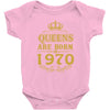 queens are born in 1970 Baby Bodysuit