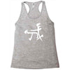 unisex funny graphic Racerback Tank